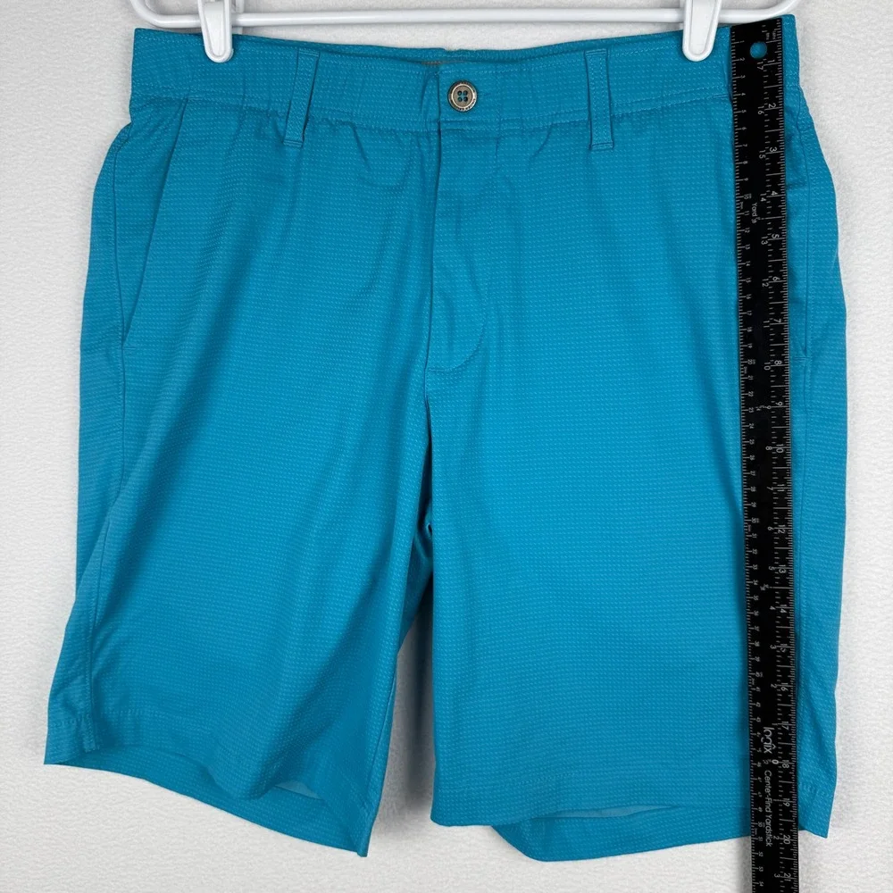 Under Armour Golf Shorts Mens 34 Blue Match Play Stretch Performance 1362498